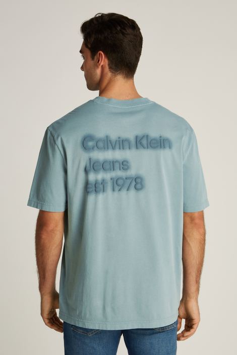 Calvin Klein blauwe heren t-shirt