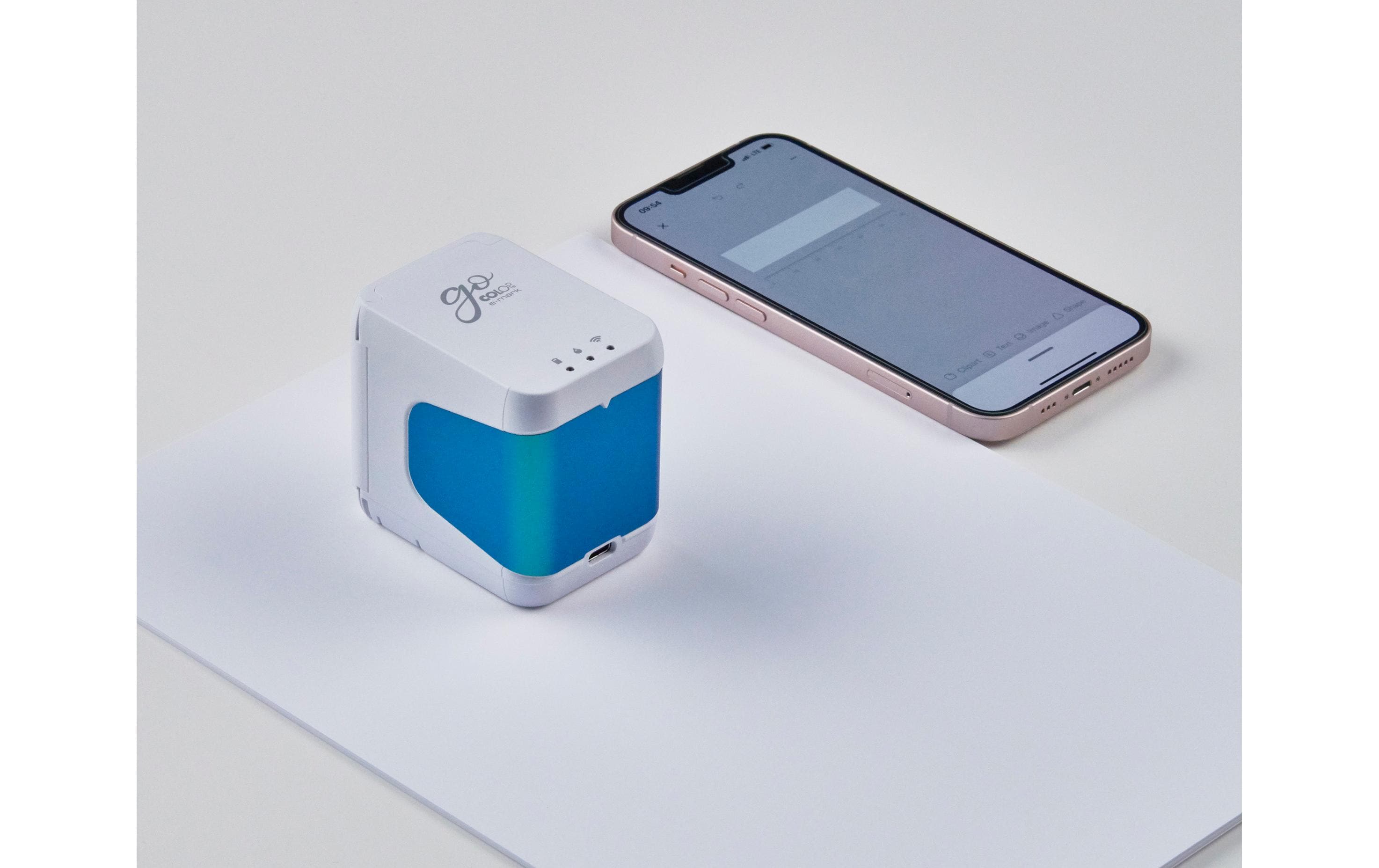 Beschriftungsgerät Colop E-Mark Go<br>Mini Drucker für Kreative Ideen