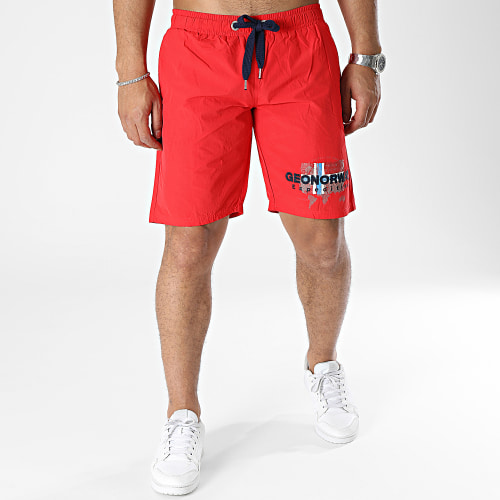 Short De Bain Rouge