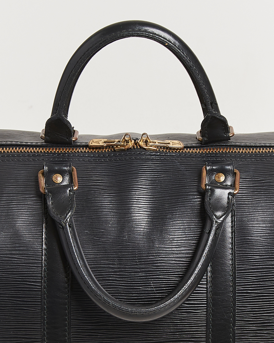 Louis Vuitton Pre-Owned Keepall 50 Epi Leather Black