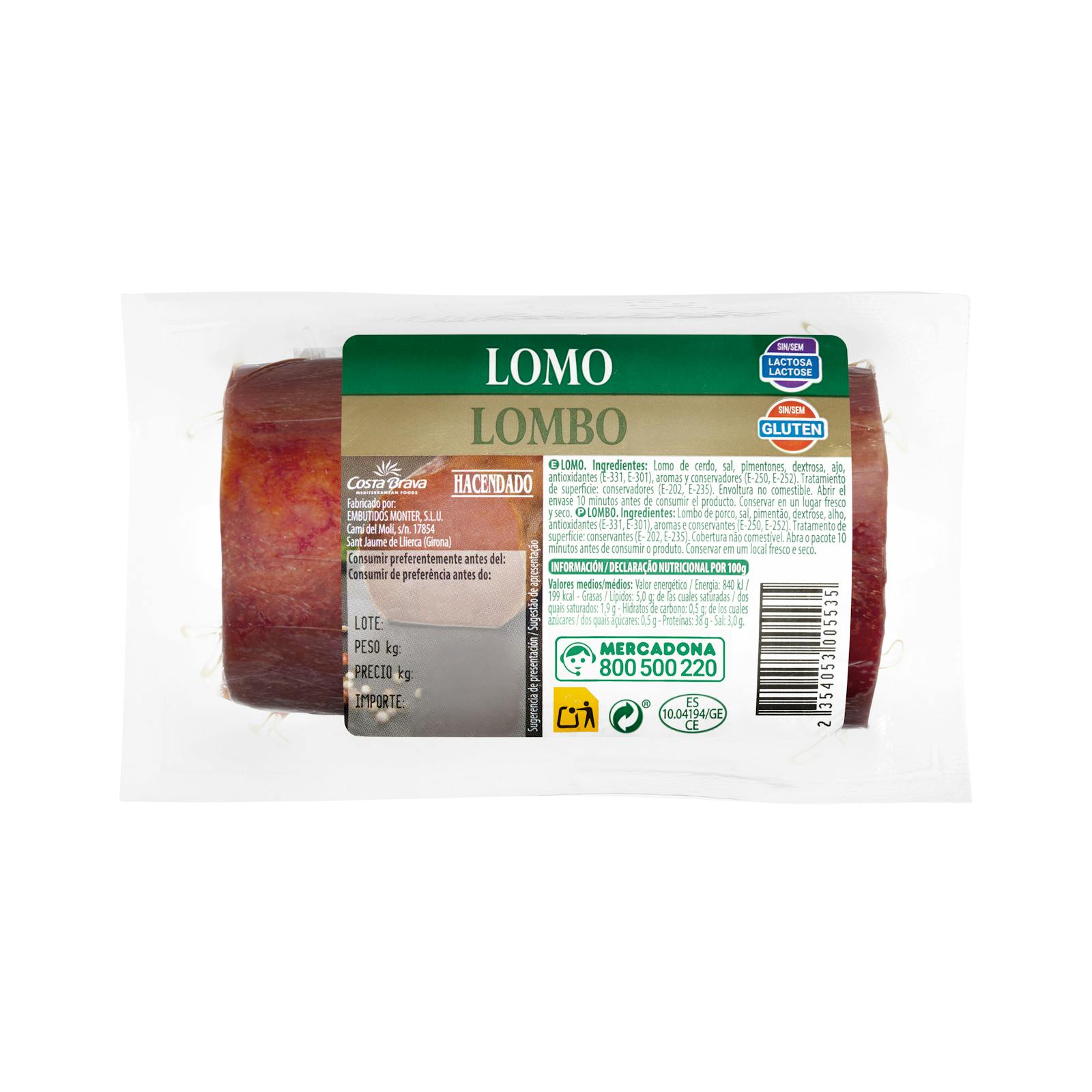Longe de bœuf haché
