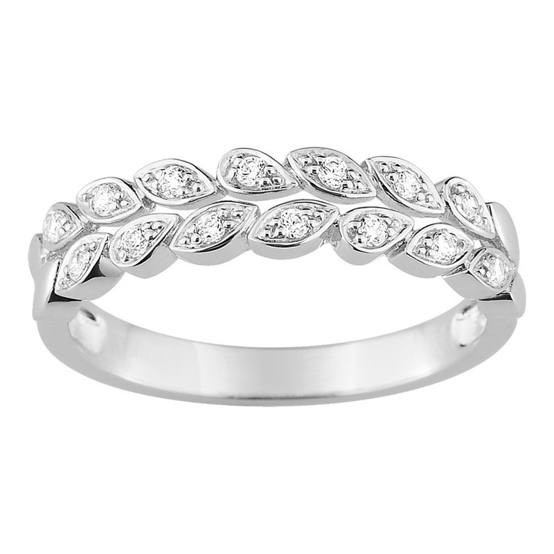 Bague femme - Oxyde de zirconium - Argent 925