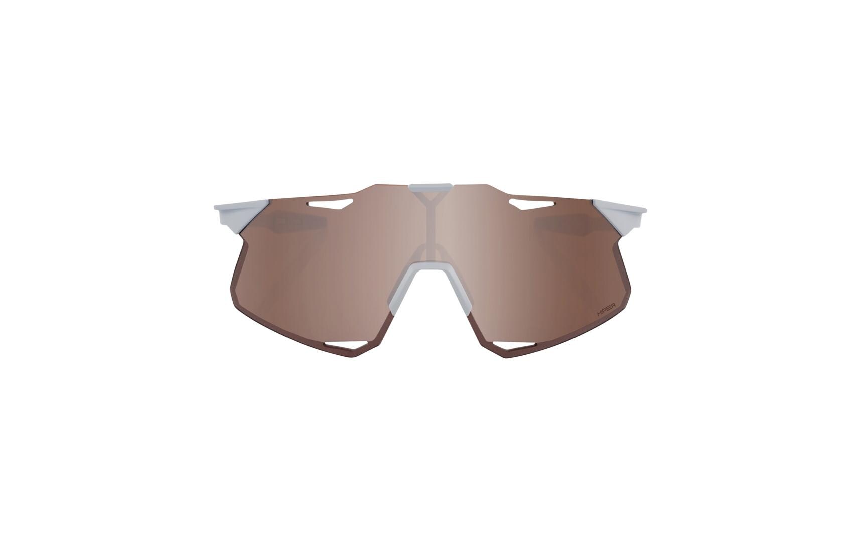 Sportbrille Hypercraft Matte Stone Grey/HiPER Crimson Silver<br>Sport-Performance-Sonnenbrille