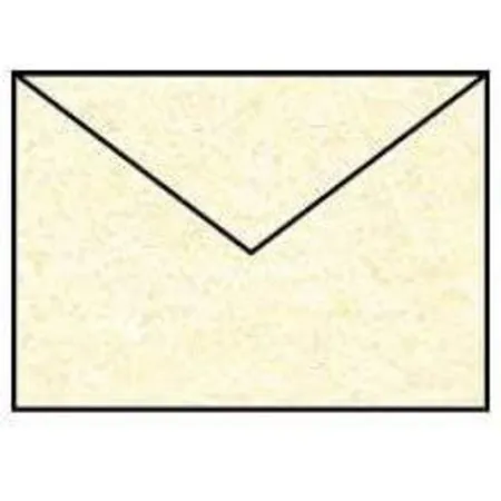Rössler Papier Coloretti Briefumschläge - B6, 5 Stück, sandgelb; Packungsinhalt: 5 Stück