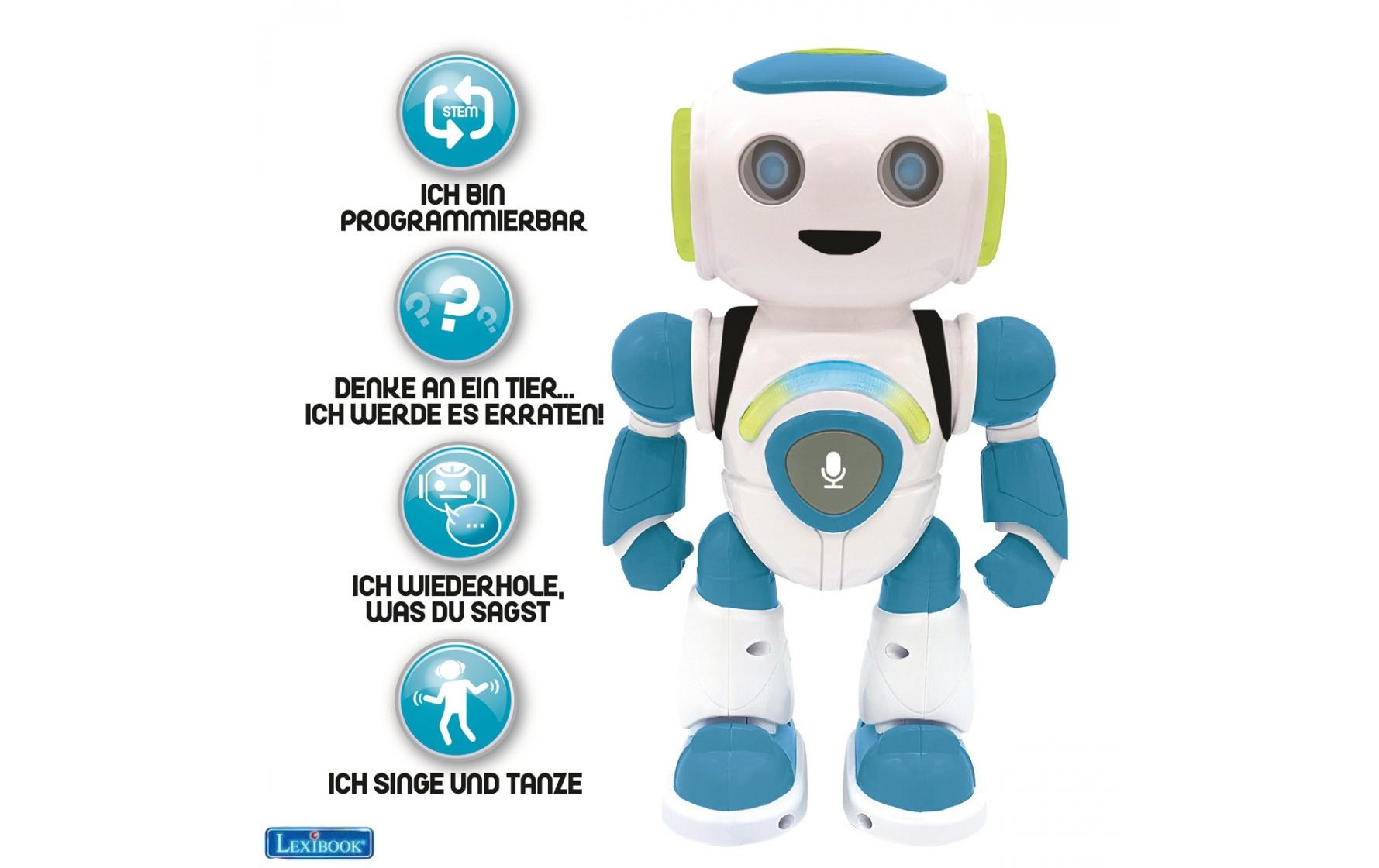 Roboter Powerman Junior -DE-Interaktiver Roboter mit Fernbedienung