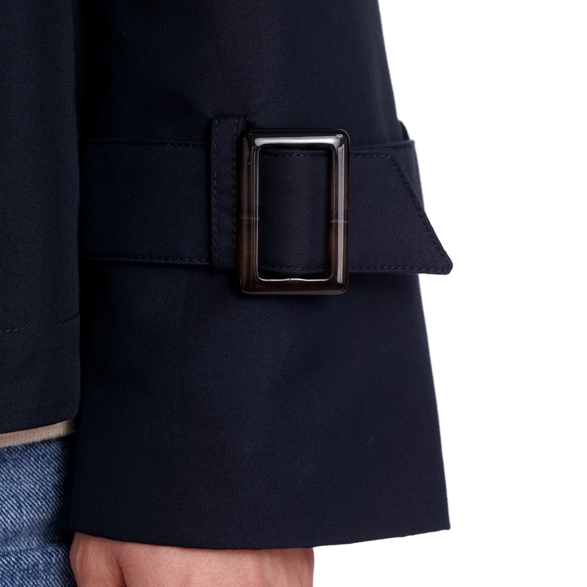 Gina Benotti Damen Trenchcoat mit Einschubtaschen dunkelblau