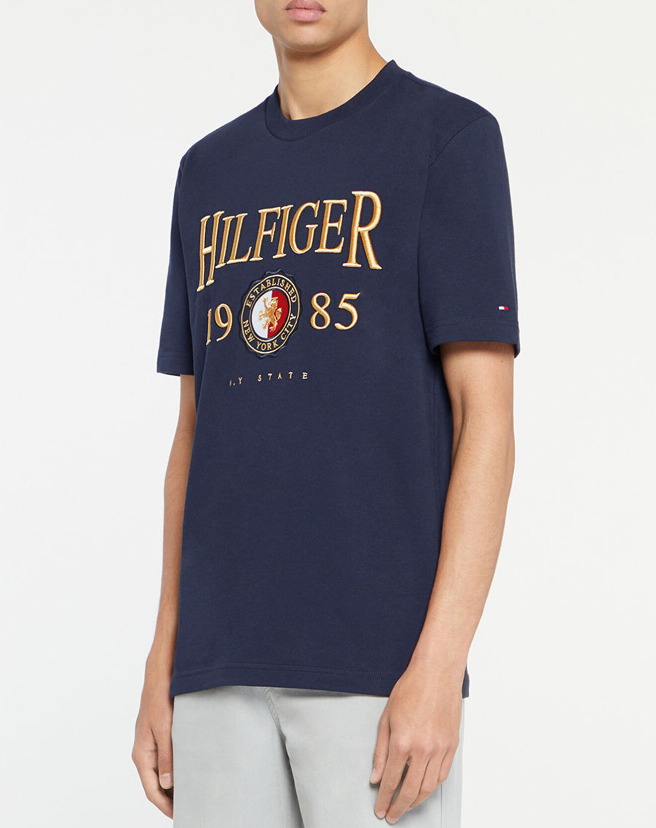 Tommy Hilfiger T-Shirt Hilfiger Icon bleu marine