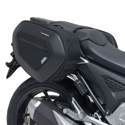 Sacoches cavalières SW-MOTECH PRO BLAZE H AVEC SUPPORT (2 x 20 litres) - Noir