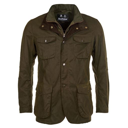 Barbour Ogston Wax Jakke, Olive, XXL