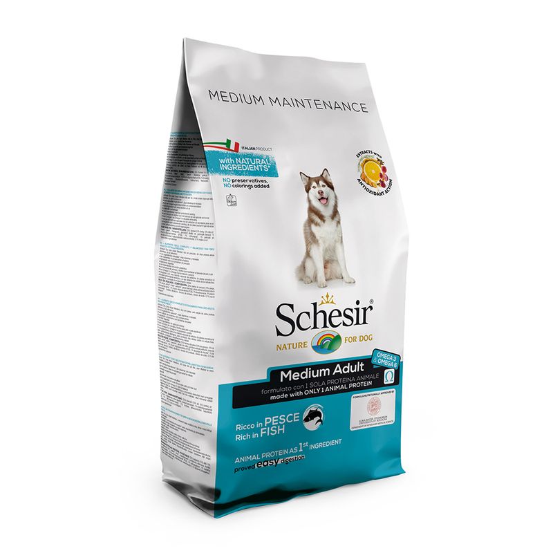 Schesir Medium/Large Maintenance poisson ✓ pas cher