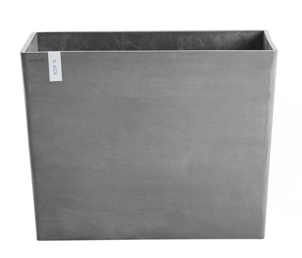 Ecopots Kunststoff-Kasten Paris mit Rollen,