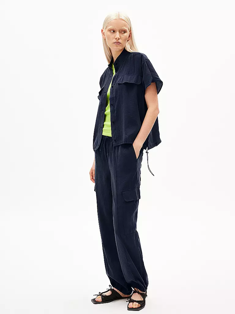 ARMEDANGELS Bluse BAHAAREH dunkelblau