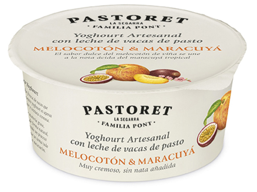 IOGURTE PASTORET PESSEGO E MARACUJÁ 125G
