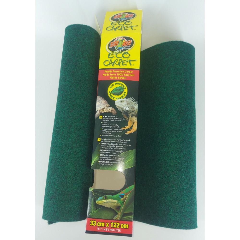 Tapis pour terrarium 33 x 122 cm 100 % produit recyclées