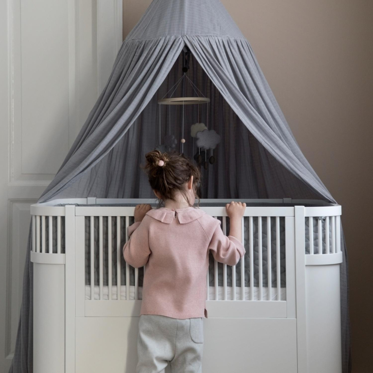 Sebra Bedhemeltje klamboe powder blue