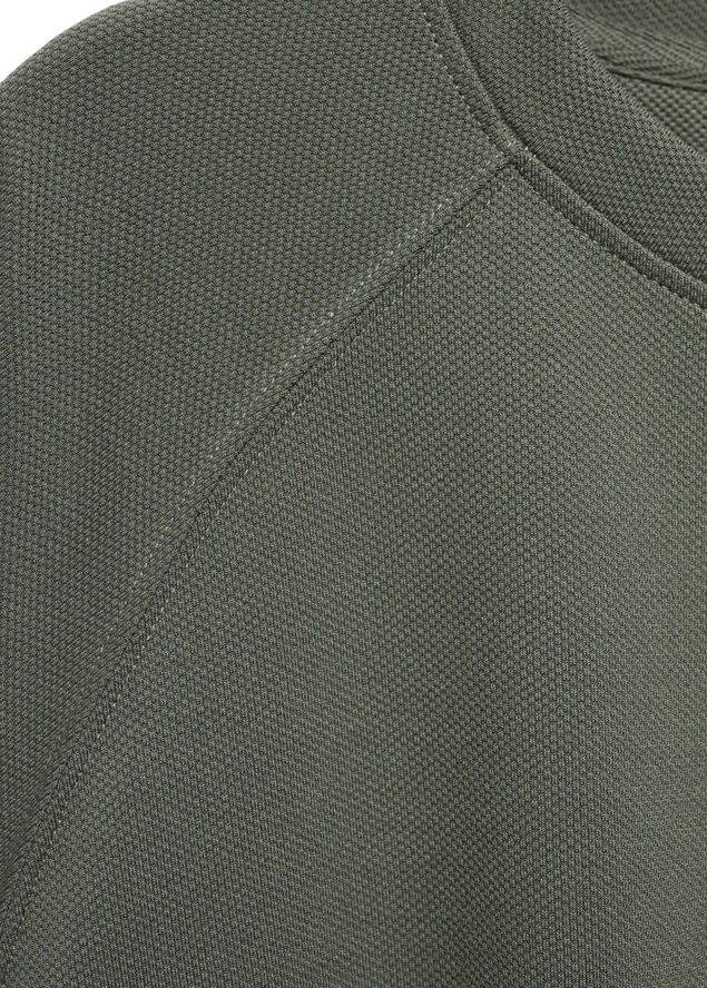 MANGO Decorative stitching sweatshirt Beige - khaki