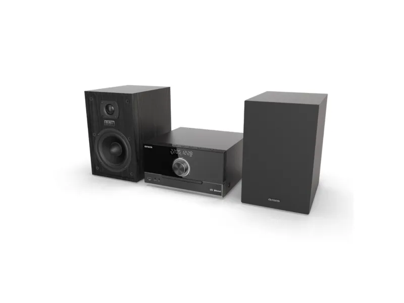 Aiwa MSBTU-600, Home audio micro system, Sort, Bakke, 50 W, RCA, FM