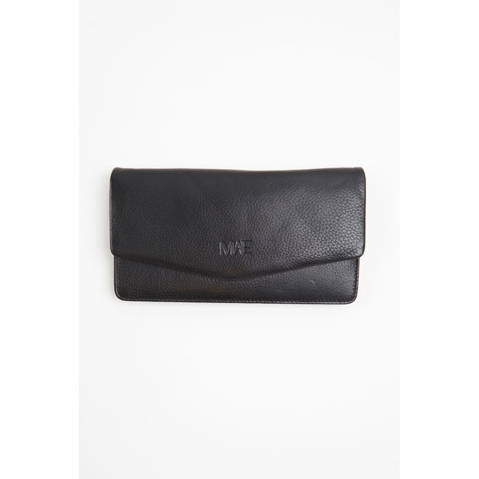 MAE-Lederen portefeuille flap punt - MAE