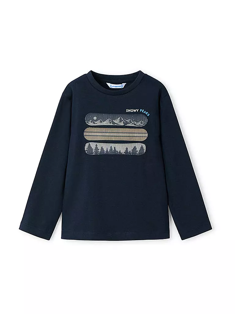 MAYORAL Jungen Langarmshirt  dunkelblau