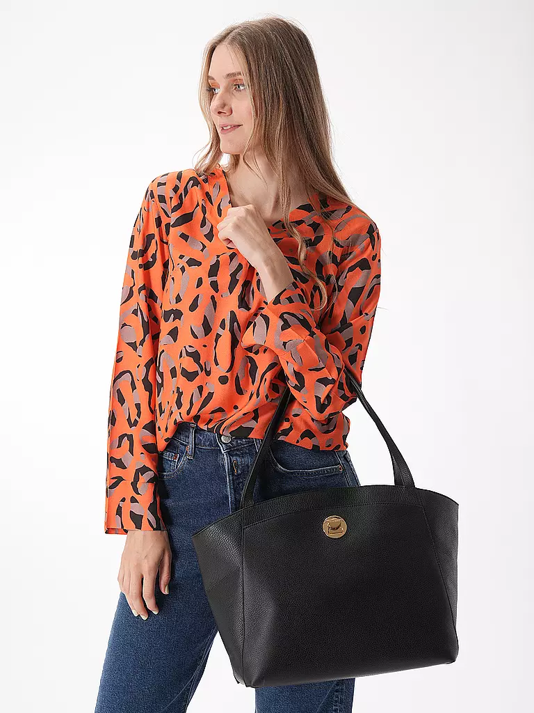COCCINELLE Ledertasche - Shopper LIYA  schwarz