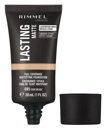 Rimmel London Lasting Matte Fair Beige 085 Foundation 30ml