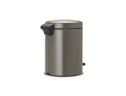 BRABANTIA - Poubelle à pédale 5l platinum - 112683