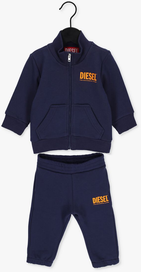 DIESEL blauwe diesel vest suitylogolongxb-set