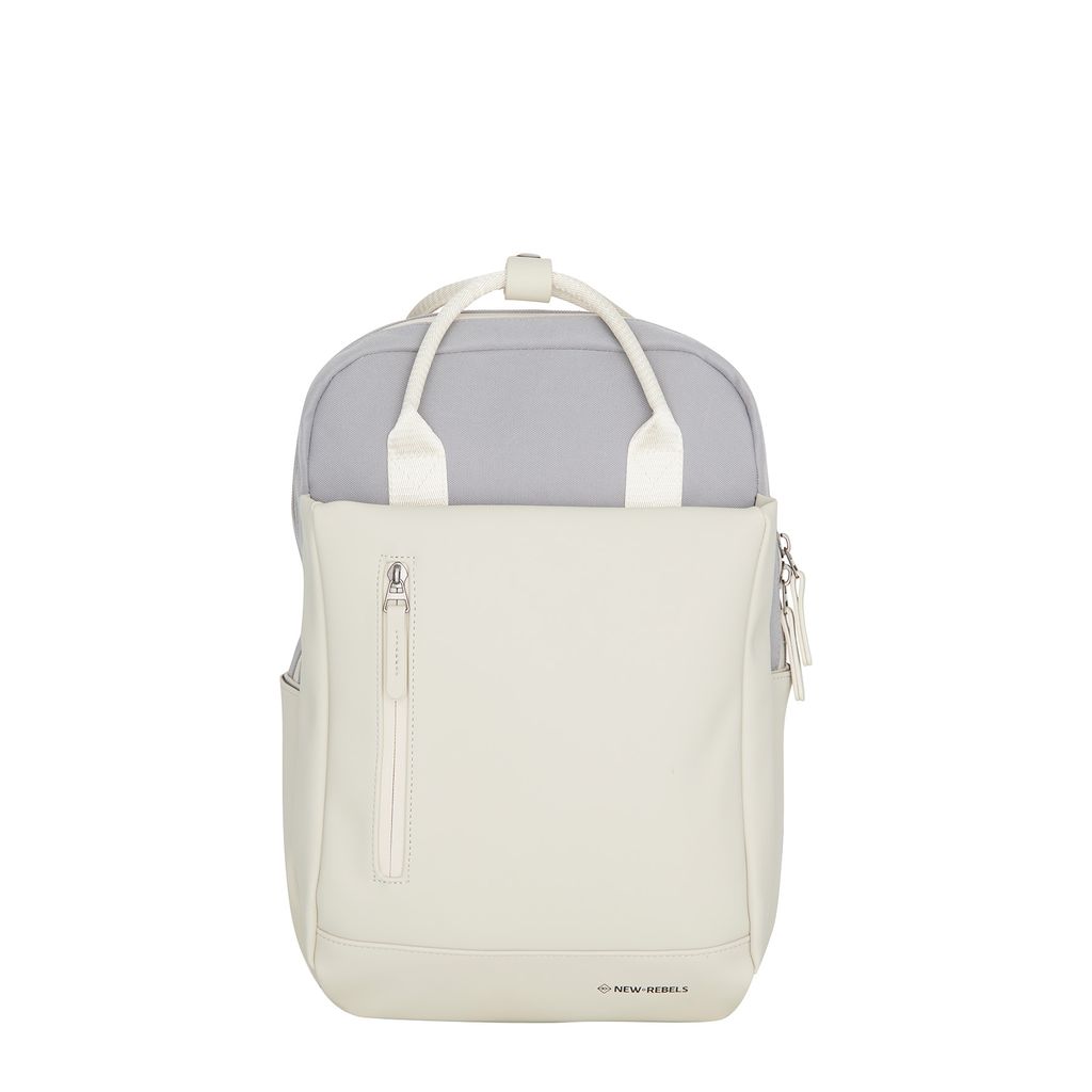 New Rebels Ferron Miami Backpack Laptop 13 inch Beige