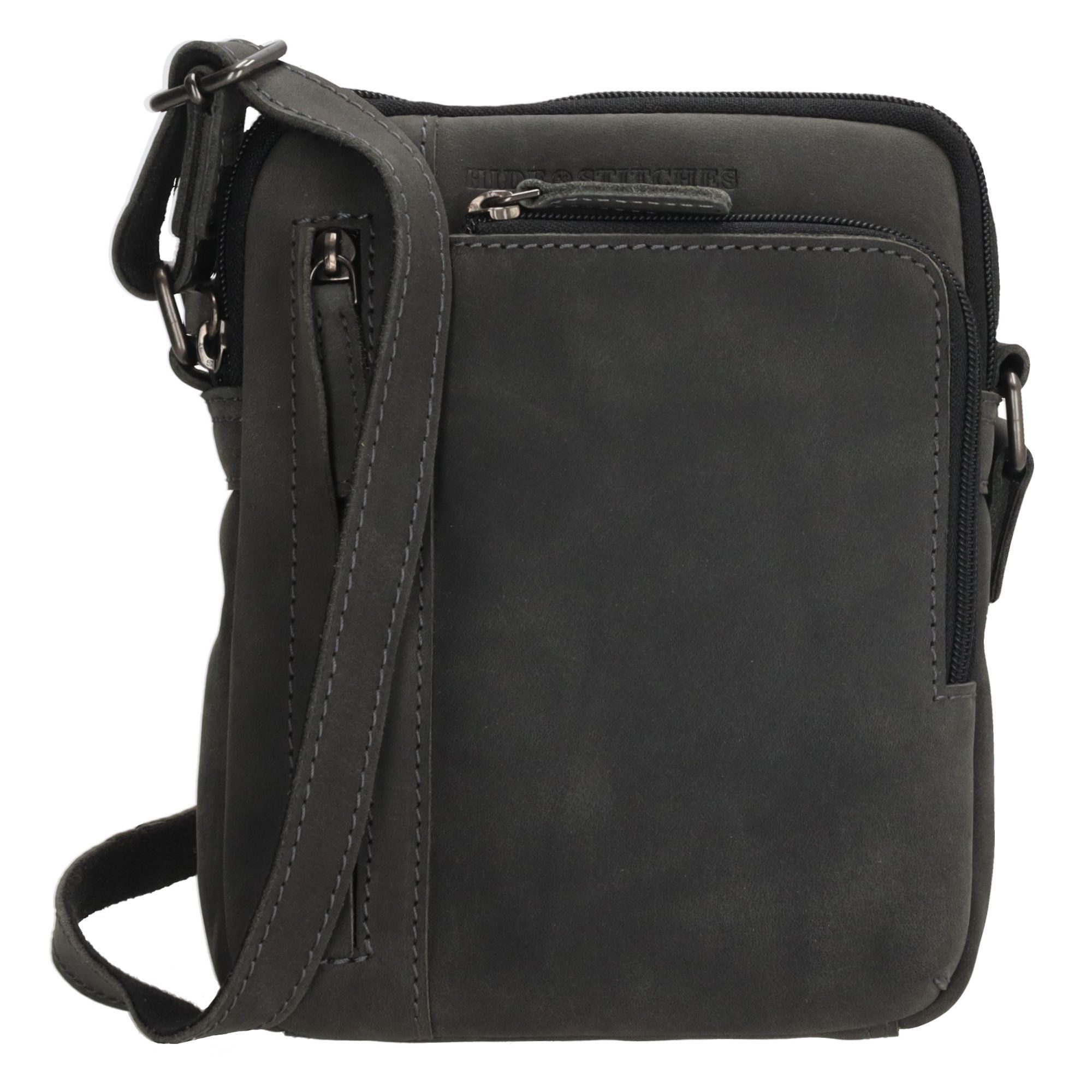 Hide & Stitches Idaho Schoudertas Zwart