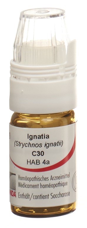 Omida Ignatia 30 C<br>4 g, Globuli, mit Dosierhilfe