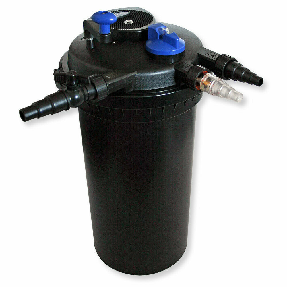 Kit de filtration bassin à pression 30000 litres stérilisateur uvc 18 watts pompe 487