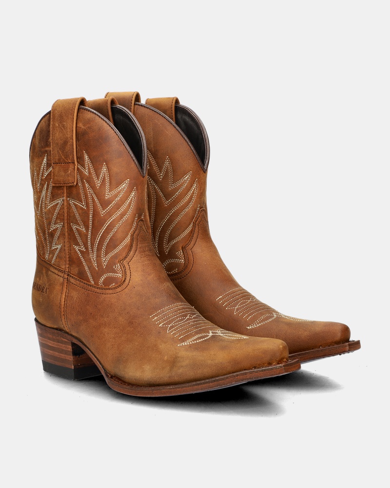 Sendra Gene Berdy Cowboylaarzen  - cognac
