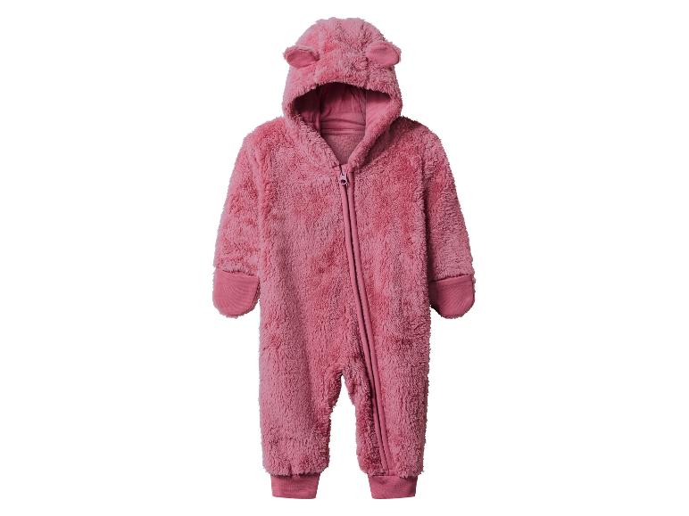 Baby fleece onesie
