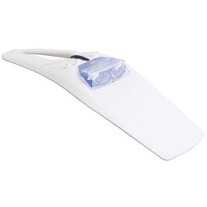 Garde boue R-tech Extension GB AR Extreme Blanc + cabochon transp Universel - Blanc