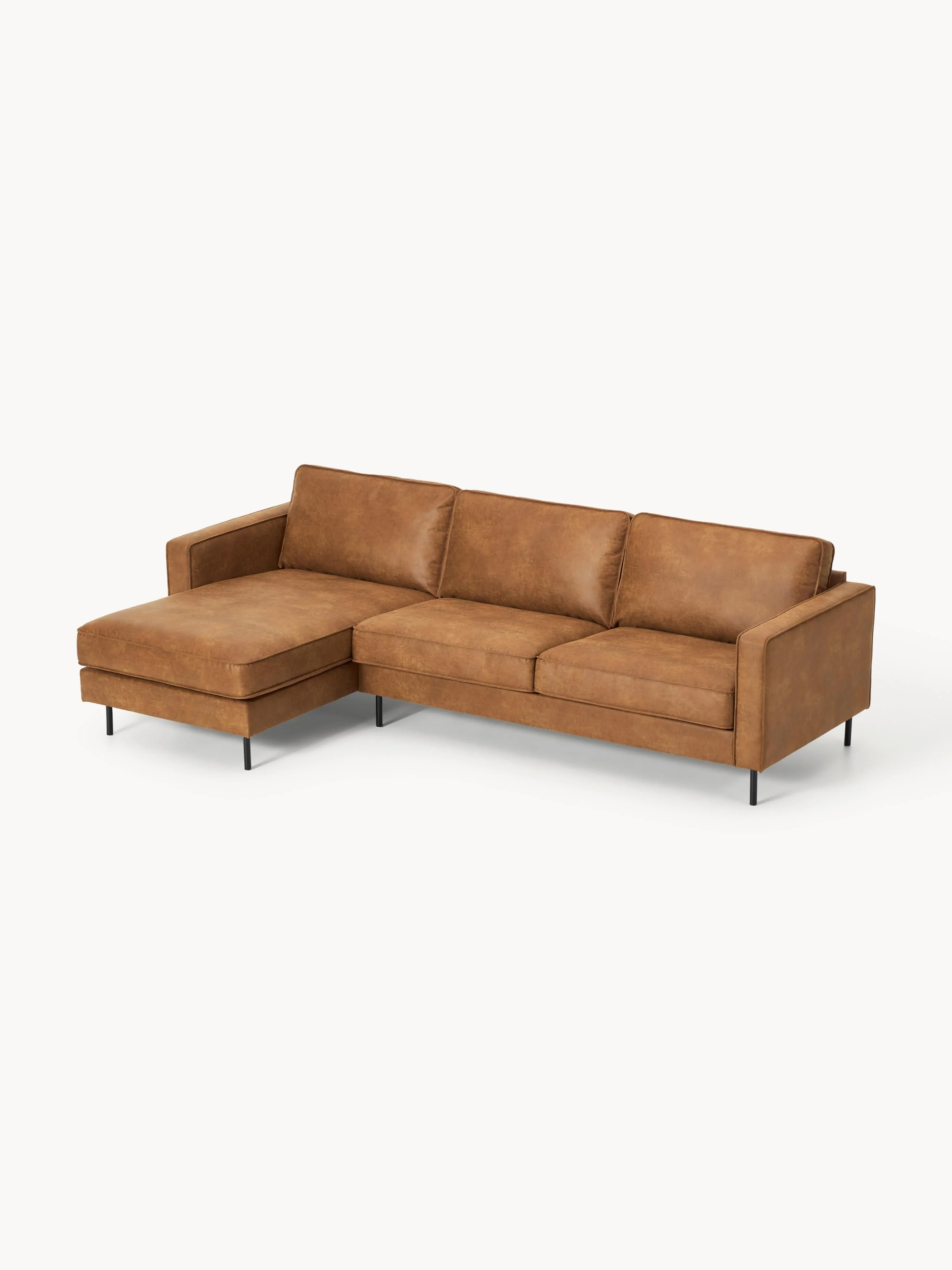 Leren hoekbank Hunter (3-zits)