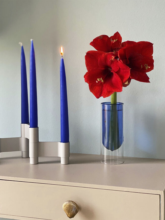 Studio About FLOWER TUBE, LOW TUBE, BLUE, 65160B 143