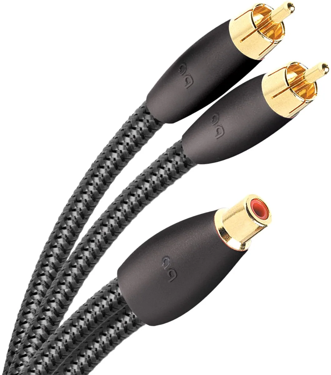 Audioquest FLX-X Splitter RCA femelle vers 2 RCA mâle Câbles RCA/Cinch stéréo