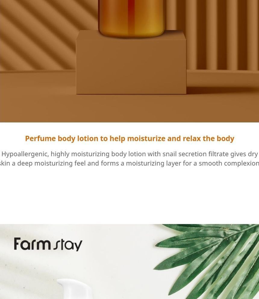 Farm Stay - Dagelijkse Parfum Bodylotion - 5 Soorten