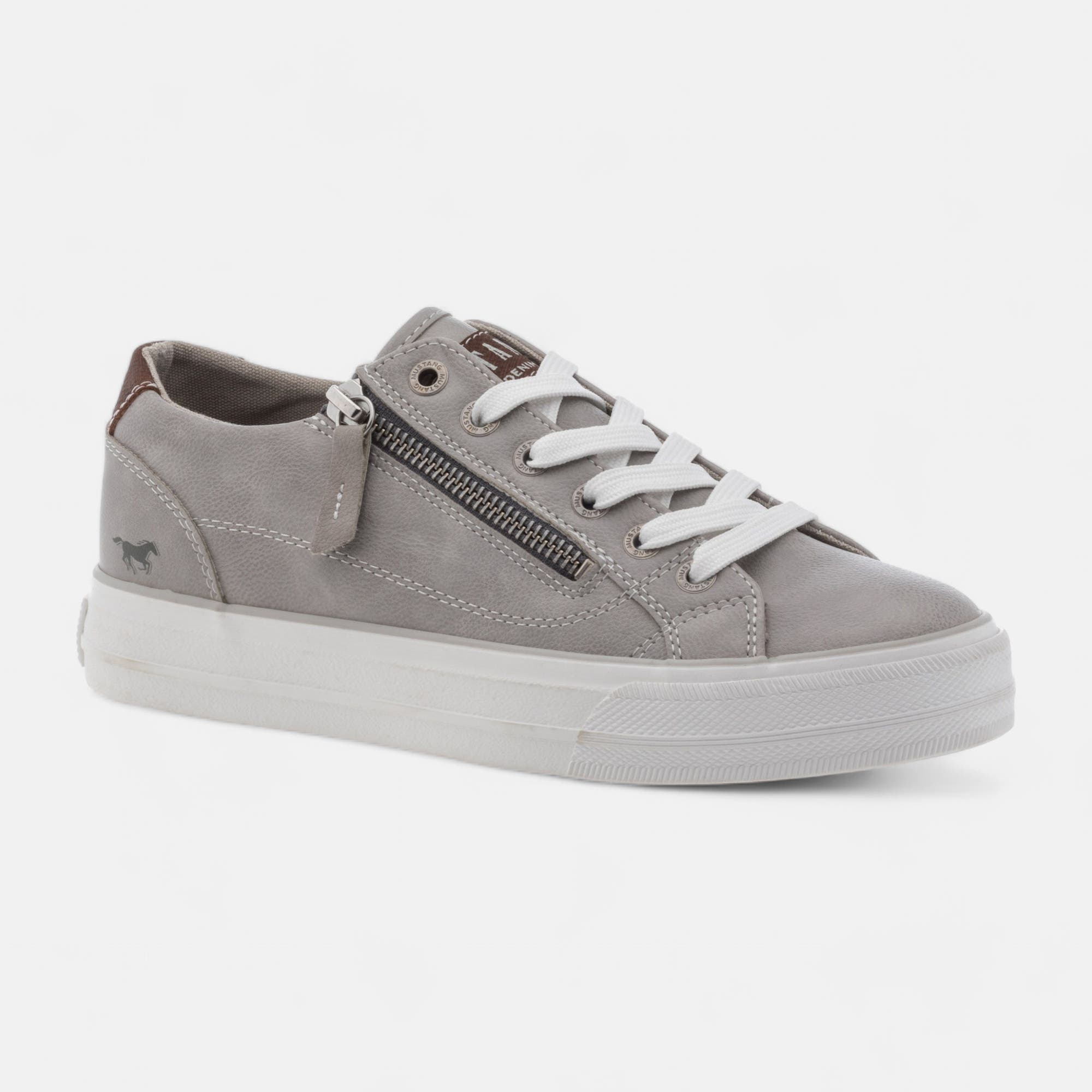 Baskets basses Femme gris