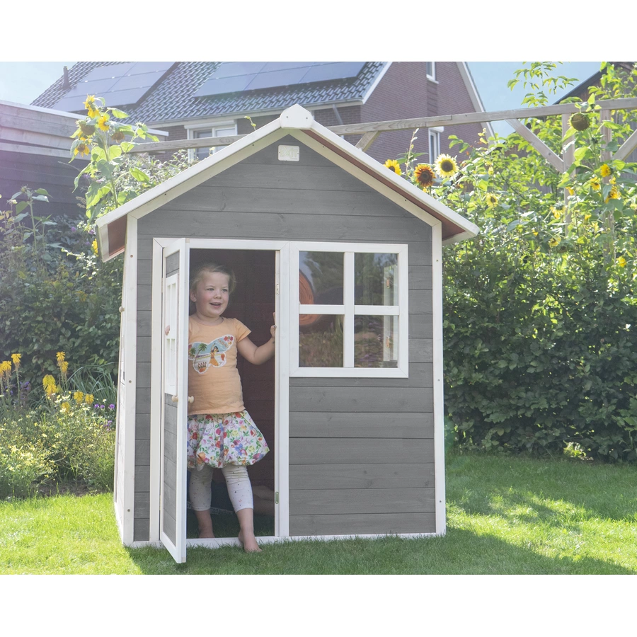 EXIT Loft 100 Holzspielhaus - grau