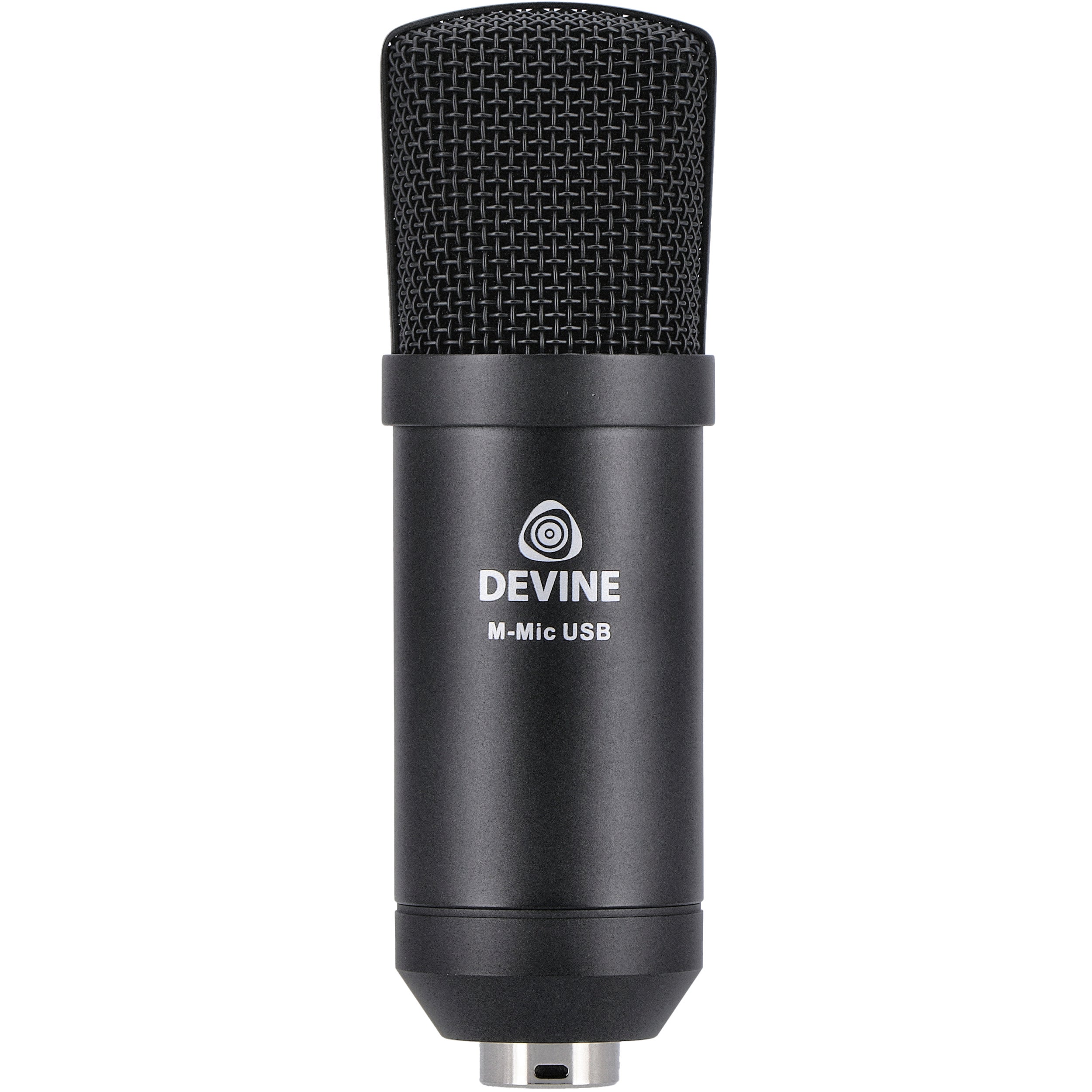 Devine M-Mic USB BK condensatormicrofoon zwart