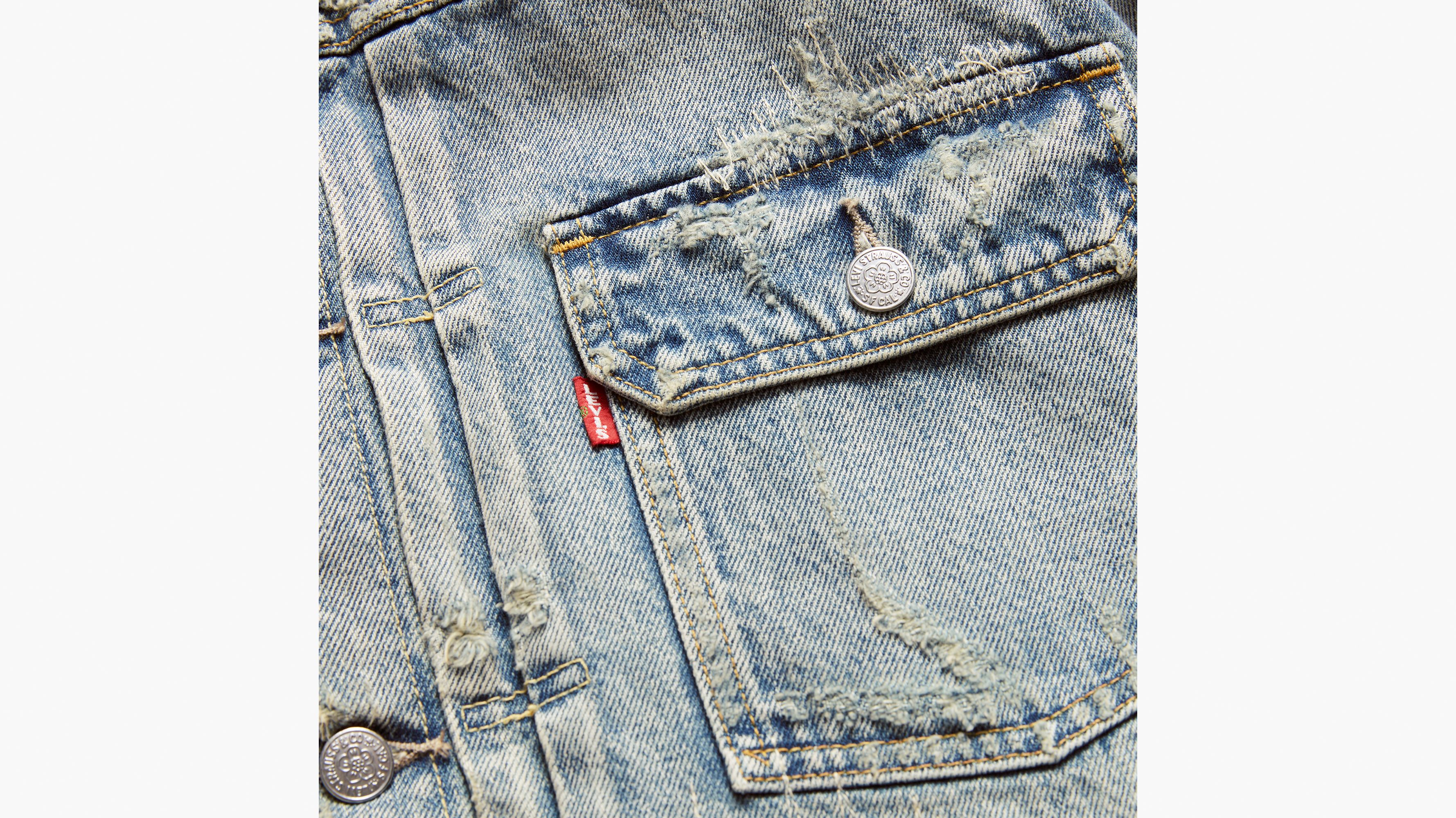 Levi's® x KENZO Type II Trucker Jacket - Light Indigo - Bleu