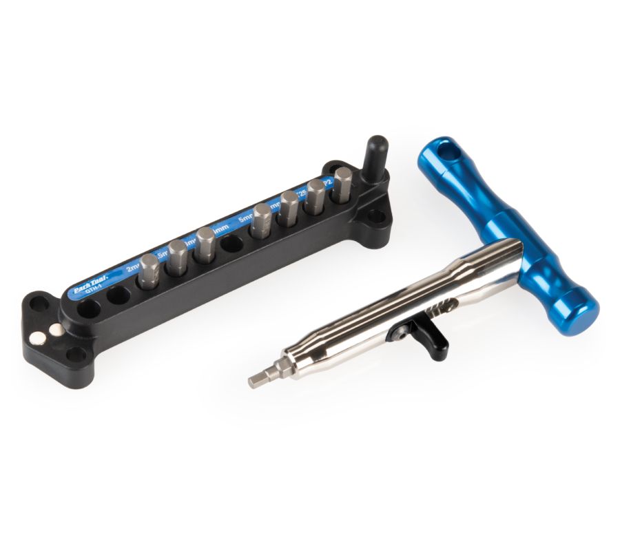 Park Tool QTH-1 Schnellwechsel-Bitschlüsselsatz mit T-Griff inkl. Bits kaufen | Bike-Discount