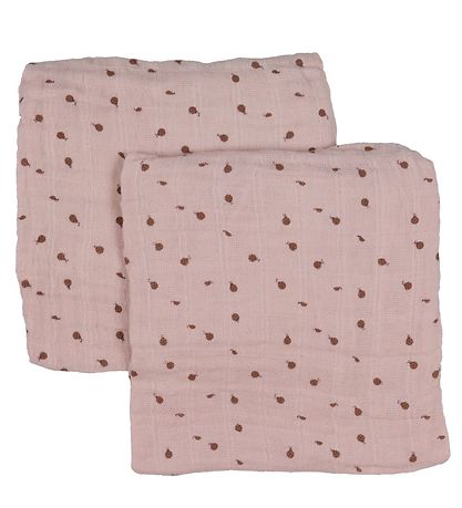 Pippi Baby Spucktücher - Organic - 8er-Pack - 65x65 cm - Mocha M
