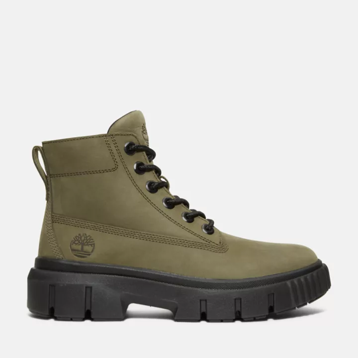 Bota Greyfield feminina na cor verde.