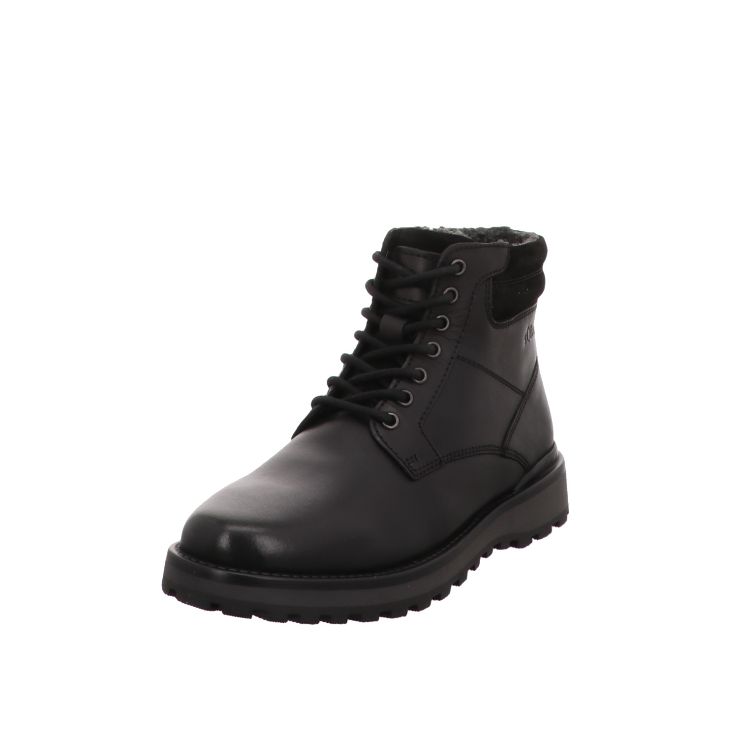 s.Oliver Schnürstiefel schwarz
