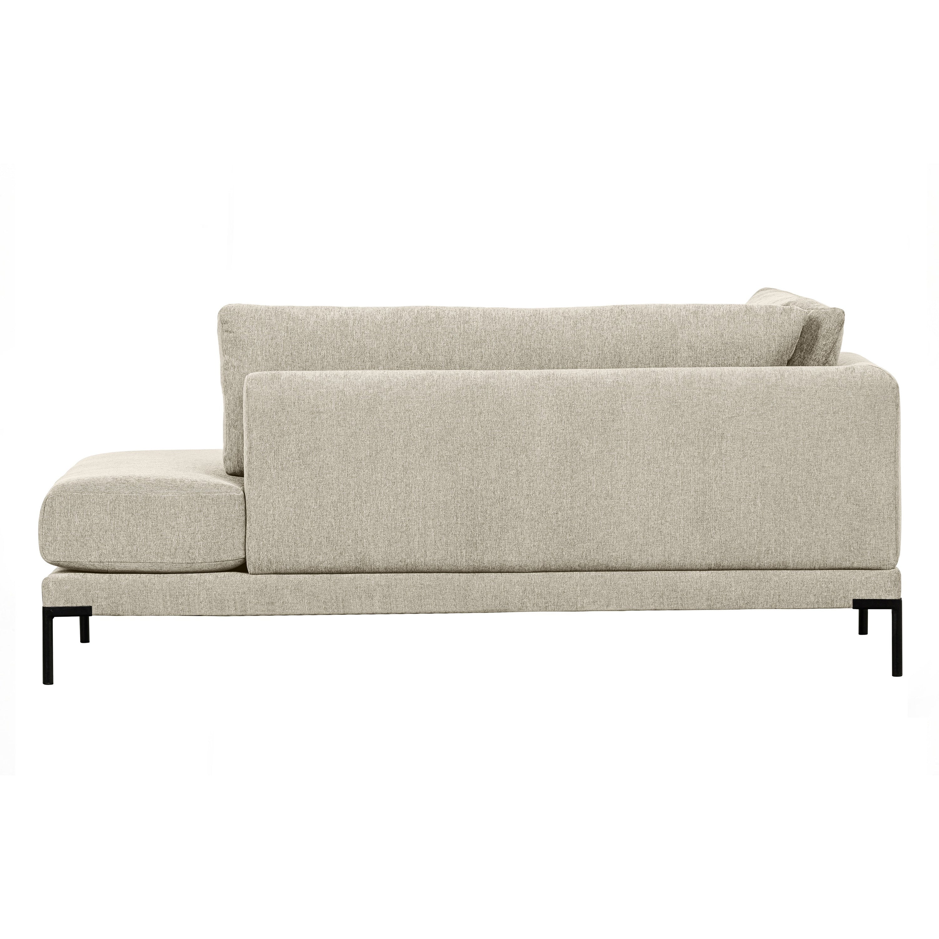 vtwonen Couple Lounge Element  - Polyester - Zand - 89x100x200