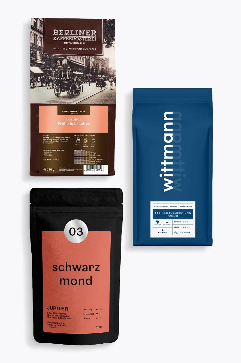 Schokoladiger Kaffee - Probierpaket 750g