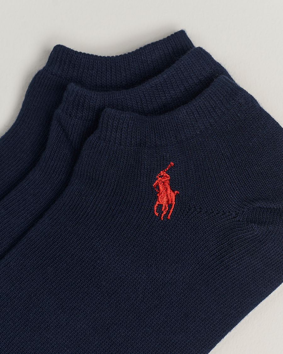 Polo Ralph Lauren 3-Pack Ghost Sock Navy