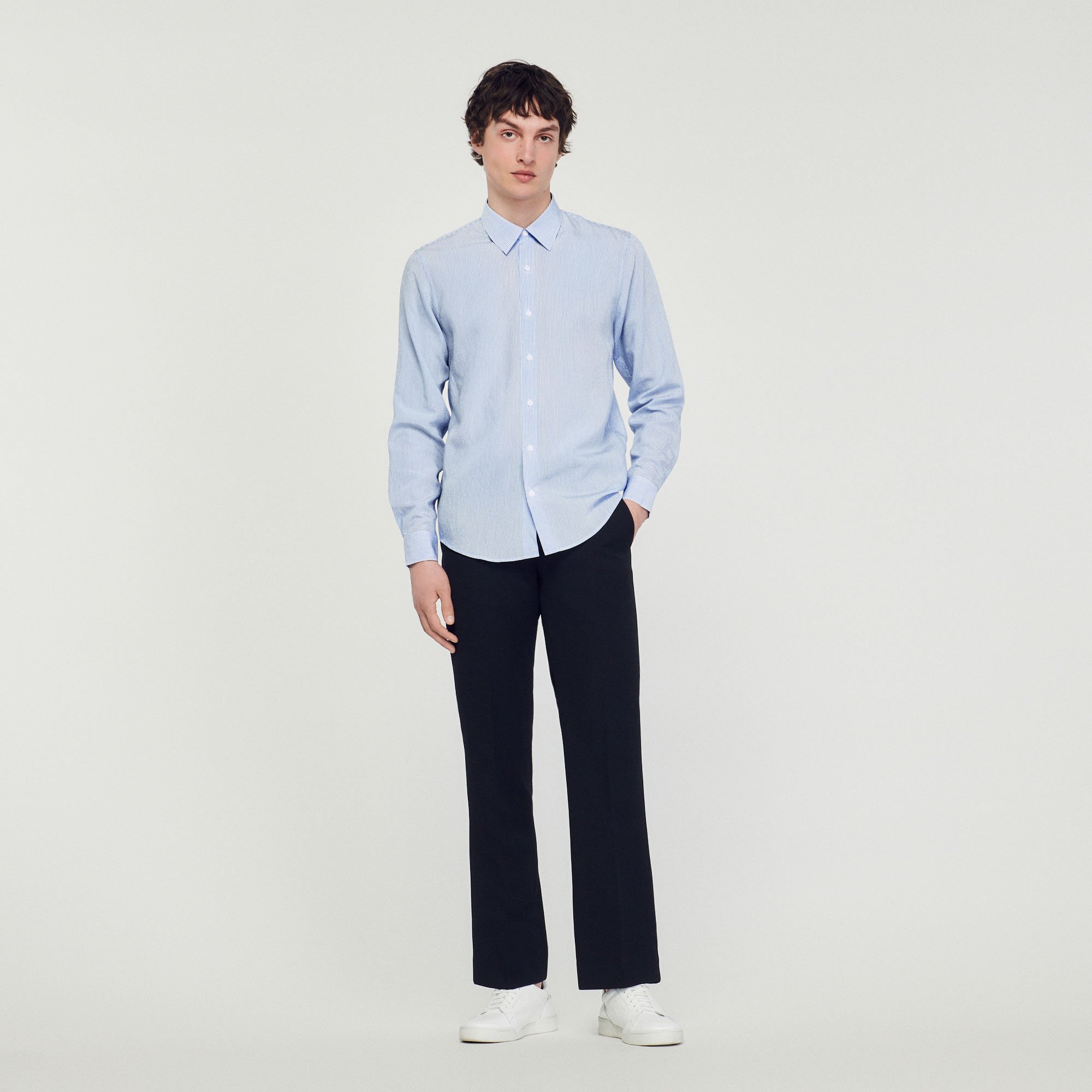 Chemise á rayures